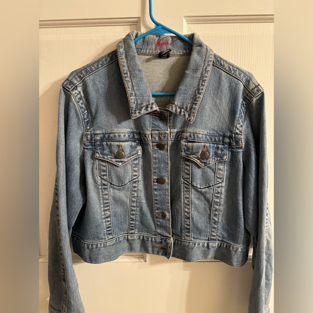 Venezia Cropped Denim Jacket